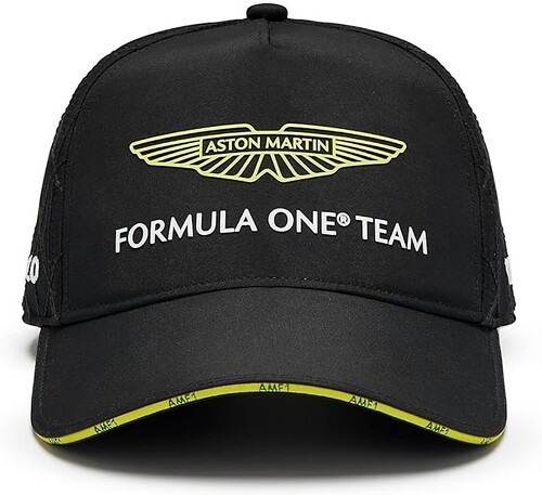 ASTON MARTIN F1 TEAM-Casquette de l'équipe Aston Martin Officiel Formule 1 Adulte Noir Taille Unique-2