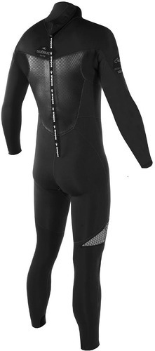 Soöruz Surfwear-Combinaison FIGHTER 3/2mm - OYSTERPRENE Back-zip-3