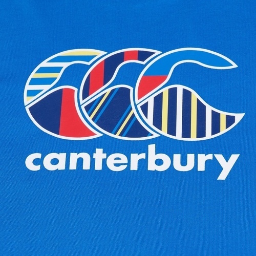 CANTERBURY-T-SHIRT CANTERBURY ENFANT BLEU CCC UGLIES-2