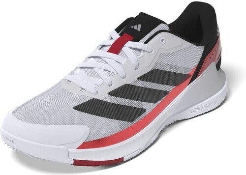 adidas Performance-CRAZYQUICK LS PADEL M FTWR WHITE/CORE BLACK/LUCID RED-3