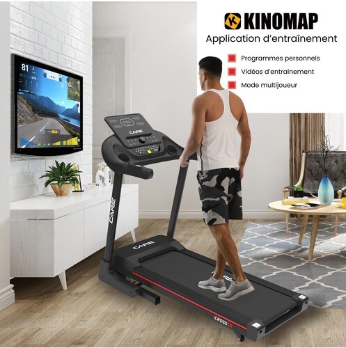 Care-Tapis de course connecté - 18km/h - CARE - CROSSER - KINOMAP-1