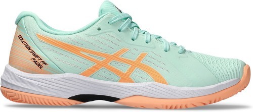 ASICS-Asics Padelschoen Solution Swift FF Dames Groen Oranje-image-1