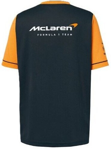 MCLAREN RACING-T-shirt McLaren Formule 1 Officiel Enfant Gris/Orange-0