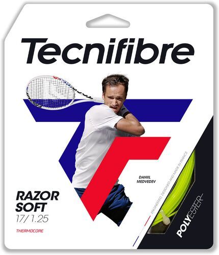 TECNIFIBRE-Cordage Tecnifibre Razor Soft Lime 12m-image-1