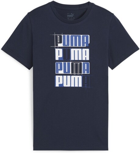 PUMA-T-shirt enfant Puma ESS+ Logo Lab-image-1