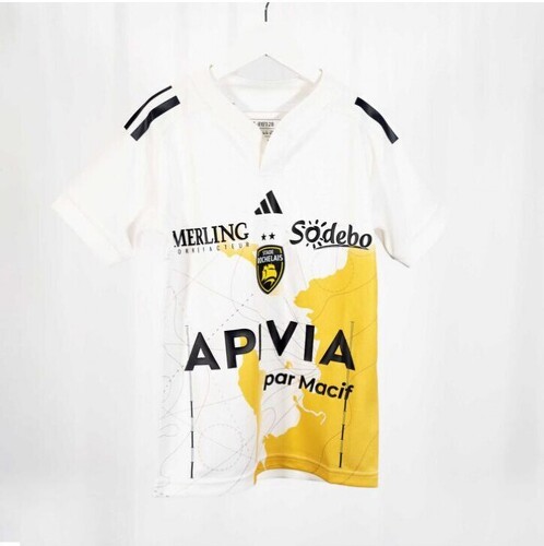 adidas Performance-MAILLOT RUGBY ADULTE STADE ROCHELAIS EXTERIEUR 23/24 - ADIDAS-3