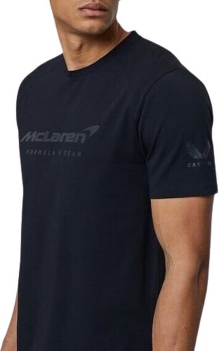 MCLAREN RACING-T-shirt McLaren Lifestyle Formule 1 Racing Officiel Noir Homme-0