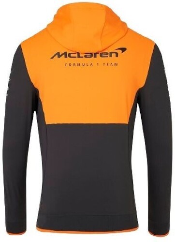 MCLAREN RACING-Sweat à capuche Mc Laren Formule 1 Officiel Unisexe Orange Papaye-1