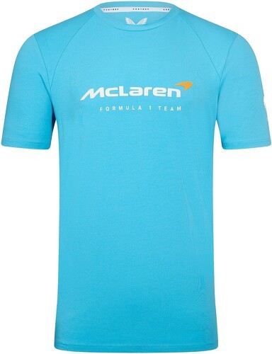 MCLAREN RACING-T-shirt McLaren Lifestyle Formule 1 Racing Officiel Bleu Homme-0