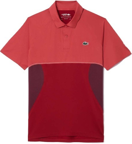 LACOSTE-Lacoste Polo Shirt Sport Novak Djokovic Ultra-Dry Heren Roze Rood-image-1
