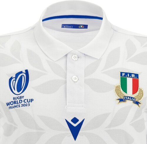 MACRON-Maillot Extérieur manches longues Italie RWC 2023-2