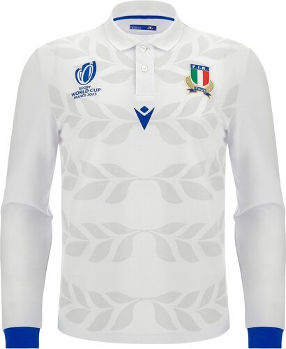 MACRON-Maillot Extérieur manches longues Italie RWC 2023-image-1