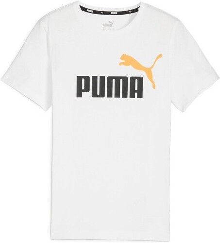 PUMA-Camiseta Puma Ess+ 2 Col Logo Tee B Junior-image-1