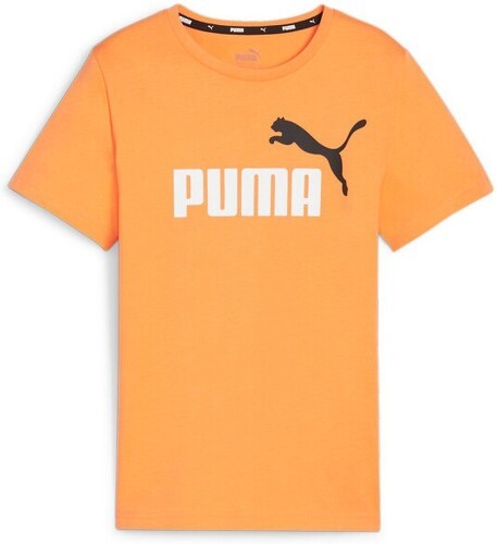 PUMA-Camiseta Puma Ess+ 2 Col Logo Tee B Junior-image-1