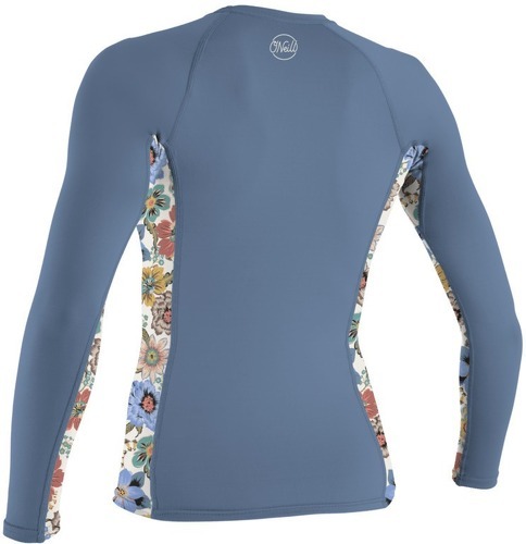 O’NEILL-O'Neill Femmes Side Print Long Sleeve Rash Guard - Infinity-1