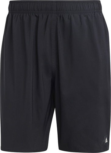 adidas Performance-Short de bain uni de longueur classique CLX-0