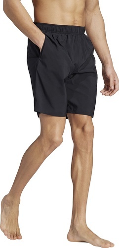 adidas Performance-Short de bain uni de longueur classique CLX-3