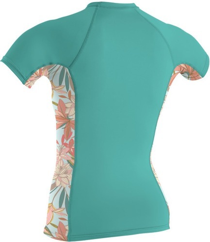 O’NEILL-O'Neill Femmes Side Print Short Sleeve Rash Guard - Canton-1