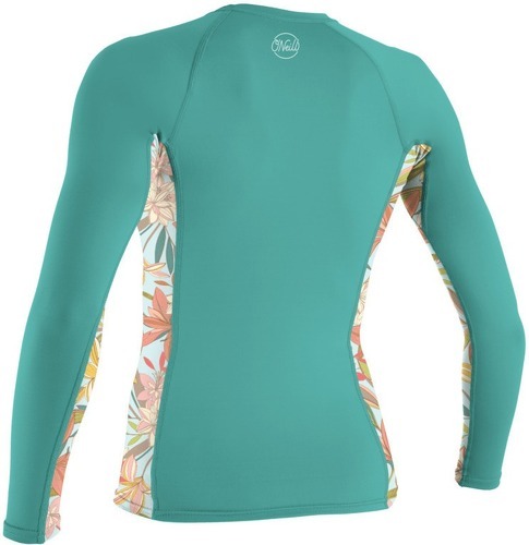 O’NEILL-O'Neill Femmes Side Print Long Sleeve Rash Guard - Canton /-1