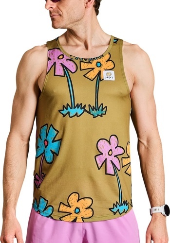 Saysky-Flower Combat Singlet-image-1