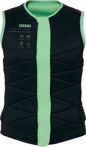 Mystic-Mystic Juice Front Zip Wake Impact Vest Lim-2