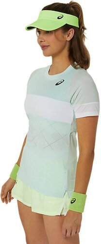 ASICS-T-Shirt Asics Game SS Femme Mint-2