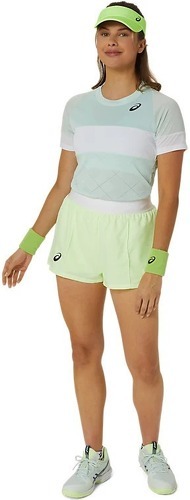 ASICS-T-Shirt Asics Game SS Femme Mint-4