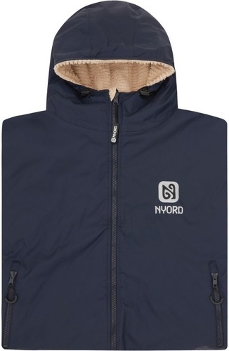 Nyord-Nyord Primaloft Robe À Langer Extérieur - Navy / Ecru-3