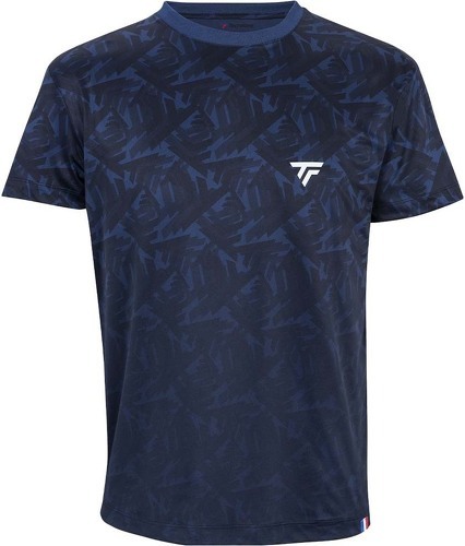 TECNIFIBRE-T-Shirt Tecnifibre Infini Tee X-Loop Bleu Marine-image-1