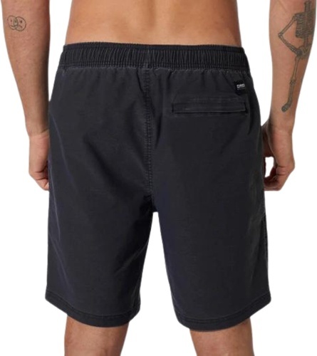 Mystic-Mystic Hommes The Volley Hybrid Short - Black-3