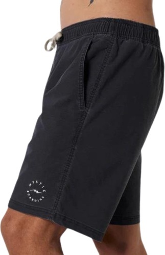 Mystic-Mystic Hommes The Volley Hybrid Short - Black-4