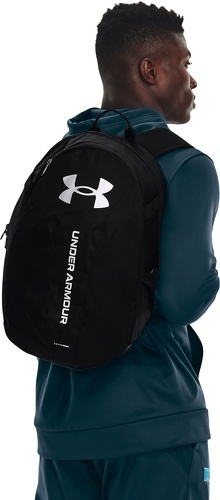 UNDER ARMOUR-Sac à dos 26,5L UA Hustle Lite Noir et argent Under Armour-1