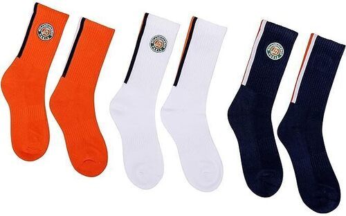 ROLAND-GARROS-Chaussettes Roland Garros (x3)-image-1