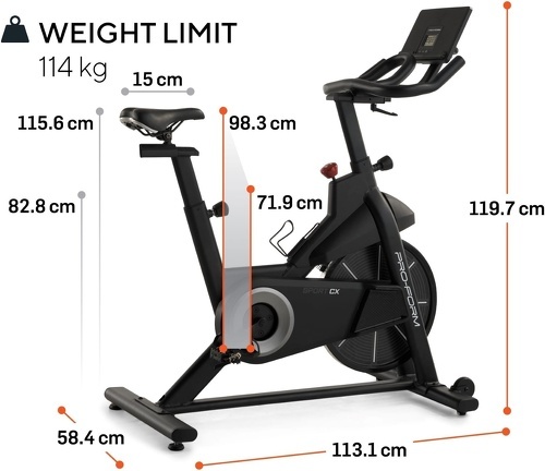 PRO FORM-Vélo D'Appartement Sport Cx-2