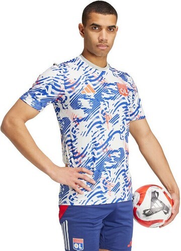 adidas Performance-Maillot Pré-Match OL 2024-2025-2