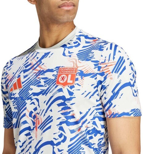 adidas Performance-Maillot Pré-Match OL 2024-2025-4