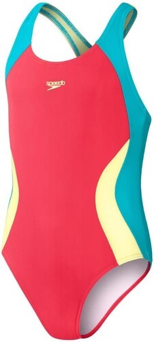 Speedo-SPEEDO MAILLOT COLOURBLOCK SPIRITBACK BAMBINA-0