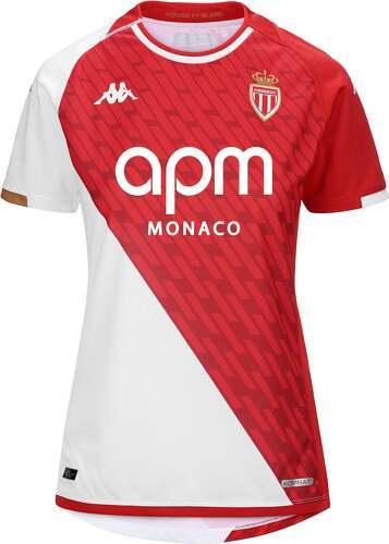 KAPPA-Maillot Kombat Lady AS Monaco Home 23/24-image-1