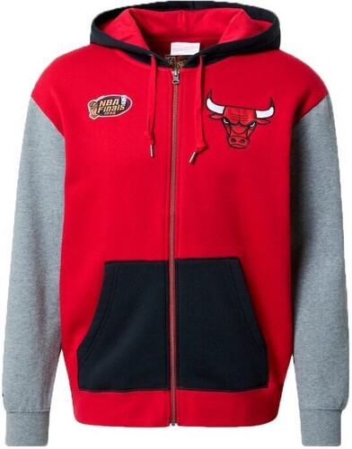 Mitchell & Ness-MITCHELL & NESS FELPA CON CAPPUCCIO NBA CHICAGO BULLS-0