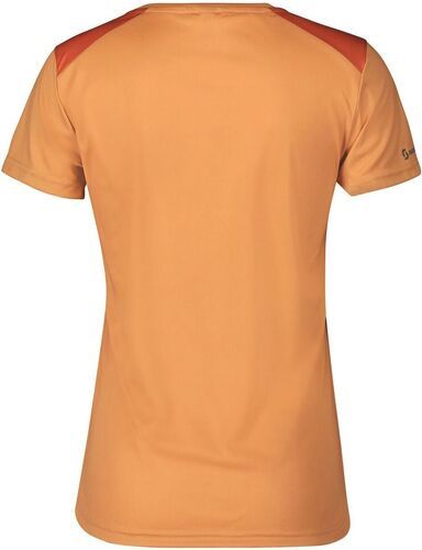 SCOTT -Tee shirt Femme Scott endurance Tech manches courtes femme rose saumon-1