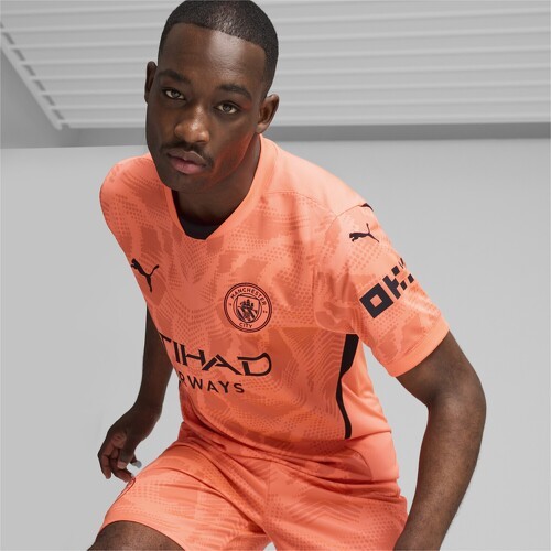 PUMA-Maillot De Gardien De But À Manches Courtes 24/25 Manchester City-3