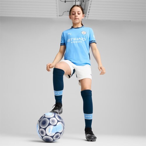 PUMA-Maillot Home 24/25 Manchester City Enfant et Adolescent-1