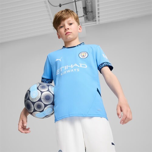 PUMA-Maillot Home 24/25 Manchester City Enfant et Adolescent-3