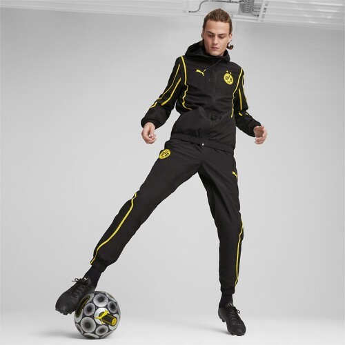 PUMA-Veste tissé d’avant-match Borussia Dortmund Homme-4