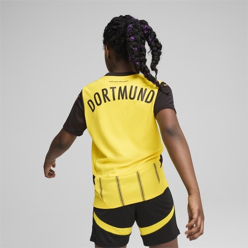 PUMA-Maillot Home 24/25 Borussia Dortmund Enfant et Adolescent-4