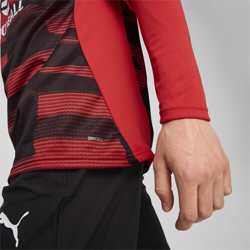 PUMA-Haut D'Avant Match À 1/4 Zip Ac Milan-3