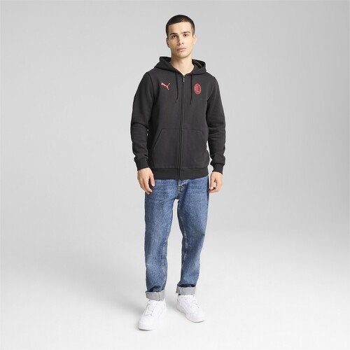 PUMA-Hoodie Ftblessentials Ac Milan-2