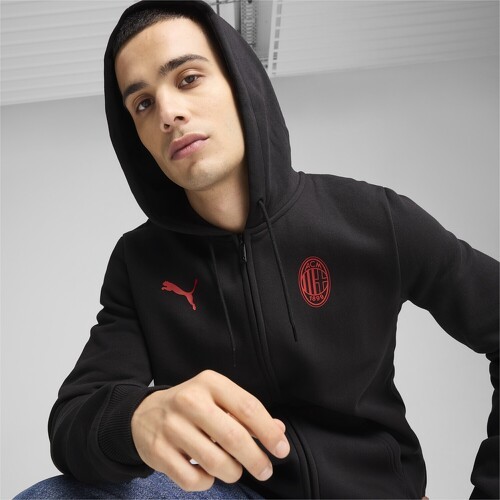 PUMA-Hoodie Ftblessentials Ac Milan-4