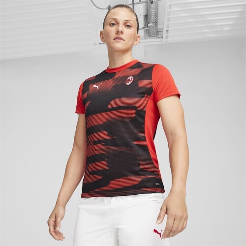 PUMA-Maillot D'Avant Match À Manches Courtes Ac Milan-3