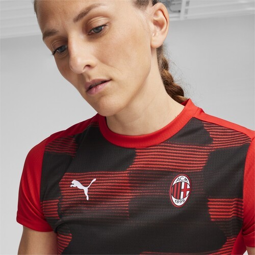 PUMA-Maillot D'Avant Match À Manches Courtes Ac Milan-4